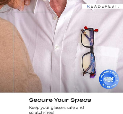 Readerest Magnetic Glasses Holder, Eyewear Accessory Clip - Image 2