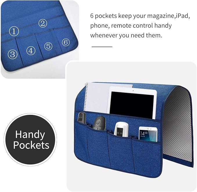 Sofa Armrest Organizer, Remote Control Holder - Image 4