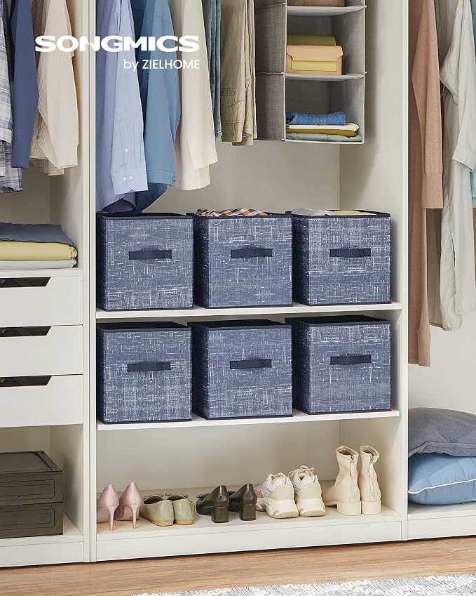 SONGMICS Storage Cubes, 11-Inch Non-Woven Fabric Bins - Image 2