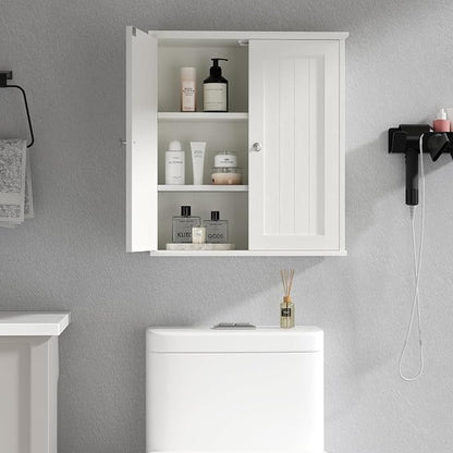 Shintenchi Bathroom Wall Medicine Cabinet, Over The Toilet Storage, - Image 7