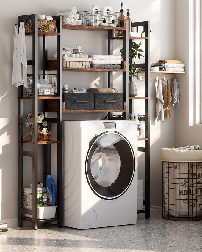 Over The Toilet Storage with 2 Drawers - Image 7
