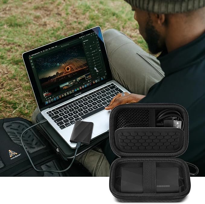 Carrying for Samsung T9/ T7/ T7 Shield Portable SSD 4TB 2TB 1TB, USB External - Image 6