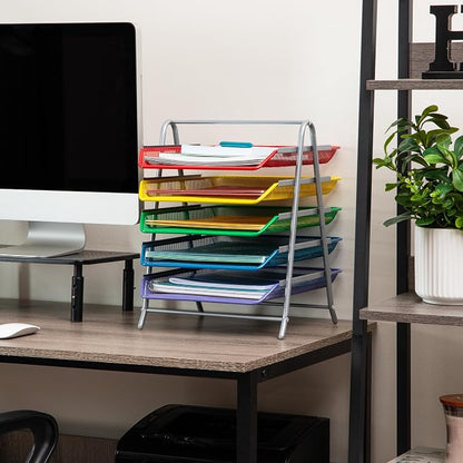 Mind Reader 5-Tier Paper Tray Organizer - Image 6