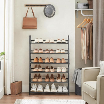 SONGMICS Shoe Rack, 3 Tier Shoe Organizer - Image 4