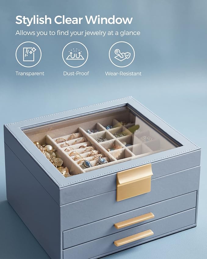 SONGMICS Jewelry Box Organizer - Image 4