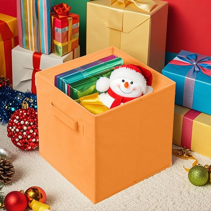 ShellKingdom Foldable Fabric Storage Cubes and Cloth Organizer Drawer - Image 7