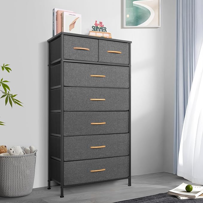 Mifuro Tall Dresser for Bedroom, Vertical Storage Organizer Tower - Image 2