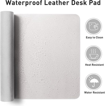 Aothia Large PU Leather Desk Pad Protector – Non-Slip Mouse Pad & Writing Mat - Image 7