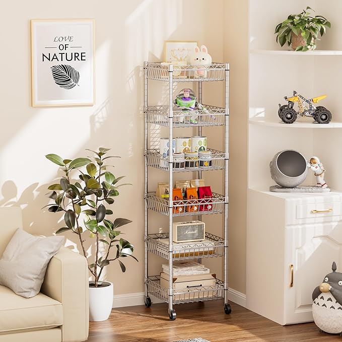 SINGAYE Shelf Storage Wire Shelving：Shelves Rack Standing Units - Image 6