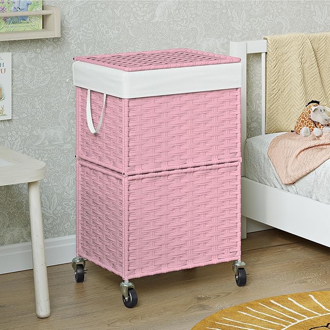 Chrislley 90L Slim Laundry Hamper - Image 4