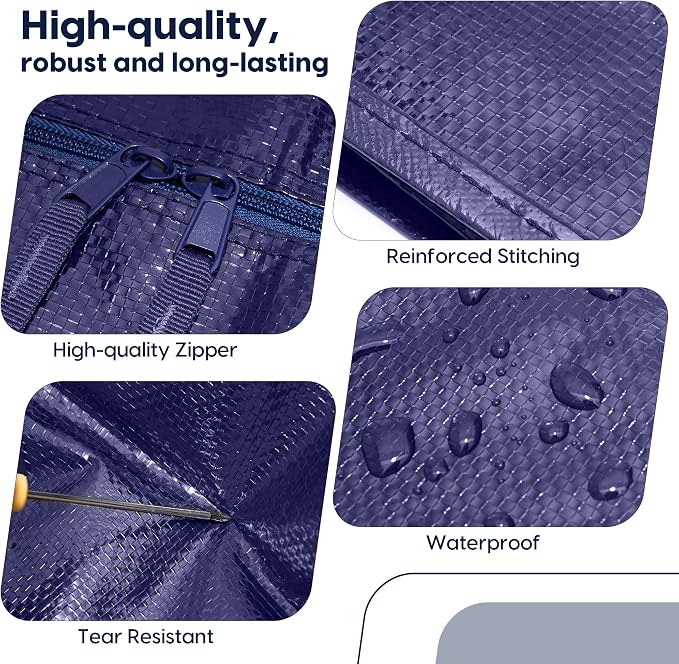 6 Pack Moving Bags Heavy Duty 210GSM - Image 5