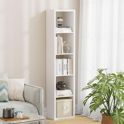 5 Cube Storage Organizer Single Row, Cube Shelf by JPIZISO