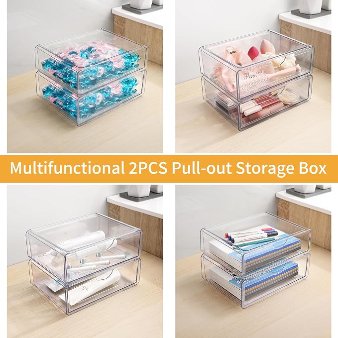 3Pcs Extra Large Laundry Room Organization and Storage, Stackable Storage - Image 5