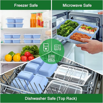 50 Pack 32 oz Meal Prep Containers Reusable - Image 5