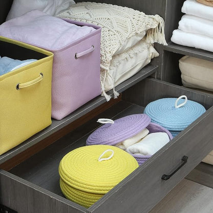 Sea Team Round Cotton Rope Storage Basket - Image 4