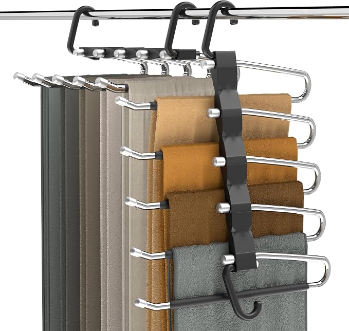 Pants Hangers Space Saving by AUFETQ