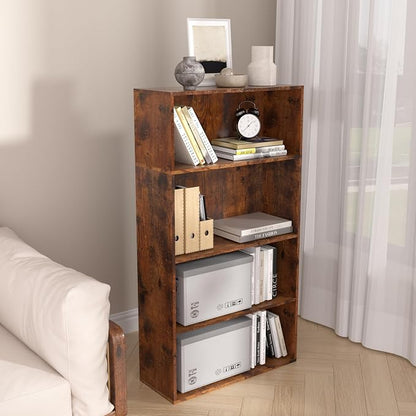 Wooden Cube Storage Organizer, Low Bookcase Storage Display Organizer) - Image 7