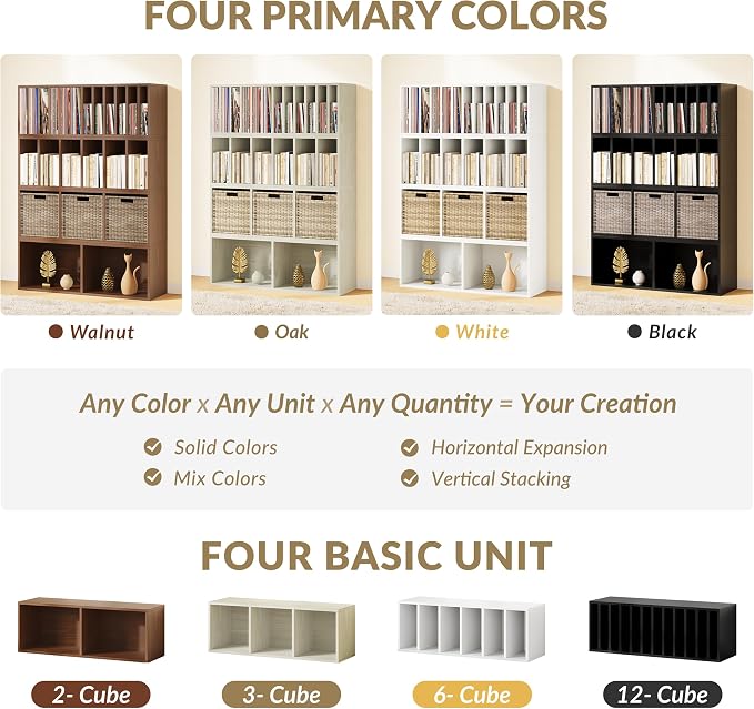 IOTXY DIY Modular Cube Bookcase - Image 6