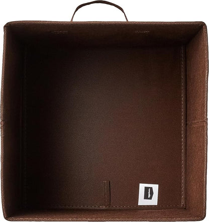 Amazon Basics Cube Organizer Storage Bins Handles, Collapsible Fabric - Image 3