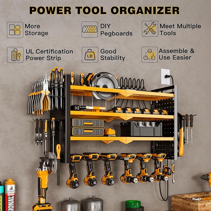 Power Tool Organizer Wall Mount - Image 4