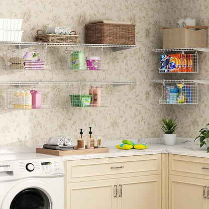 3-Tier Foldable Laundry Basket Organizer - Image 7