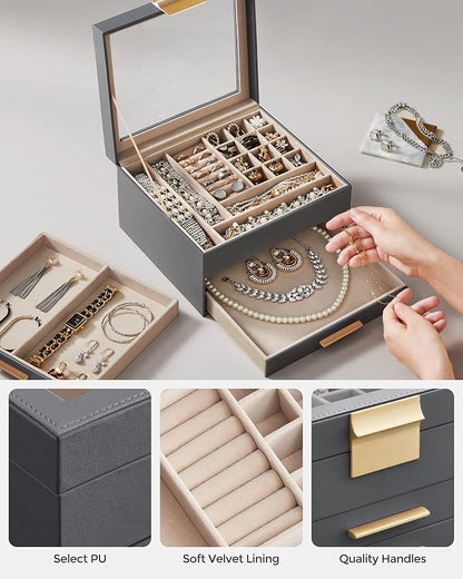 SONGMICS Jewelry Box Organizer - Image 5