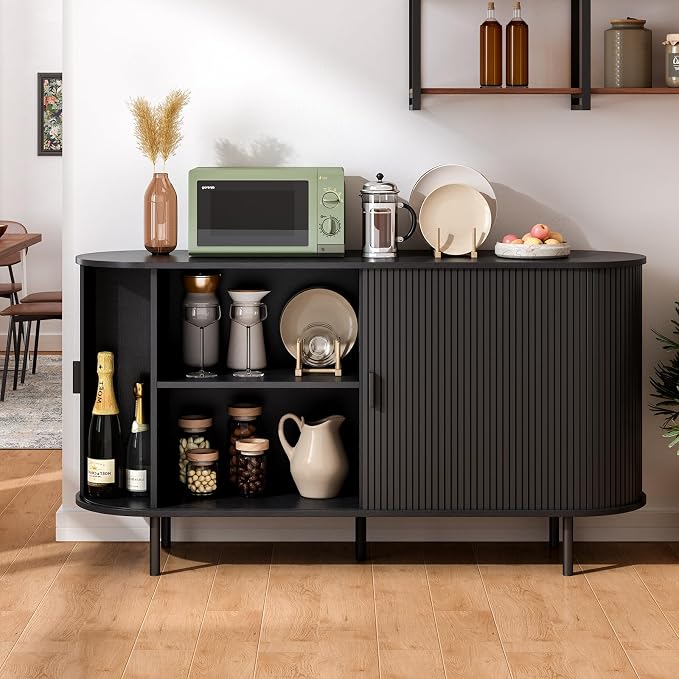 55" Sideboard Buffet Cabinet - Image 8