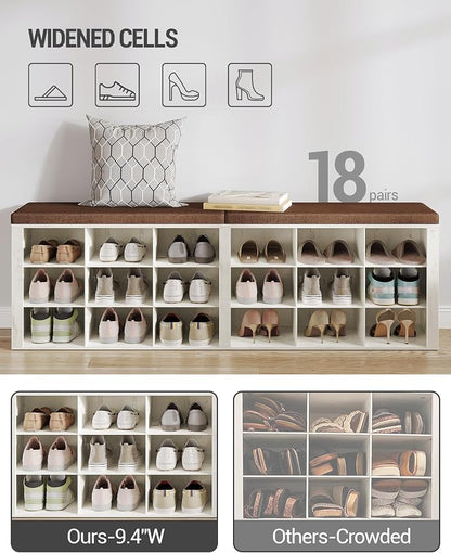 Hzuaneri Shoe Storage Bench - Image 4