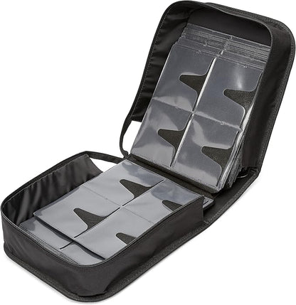 Amazon Basics Polyester CD/DVD Portable Storage Binder, 400-capacity - Image 5