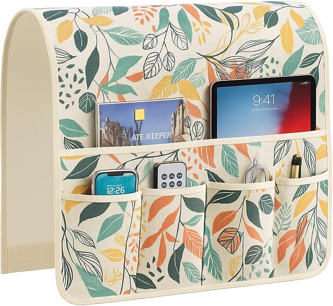 Sofa Armrest Organizer Non-Slip Remote Control Holders by Sixyotie