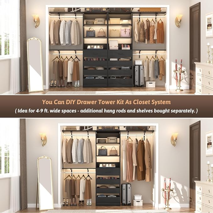 Aheaplus 21.3" Closet System - Image 7