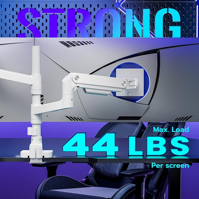 ARES WING Dual Monitor Arm Desk Mount - Image 5