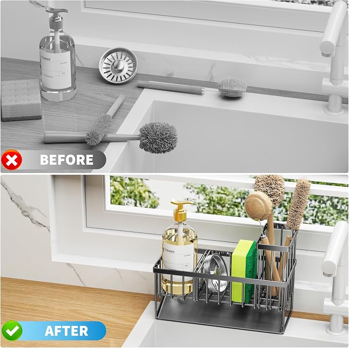 Cisily Kitchen Sink Caddy Organzier - Image 6