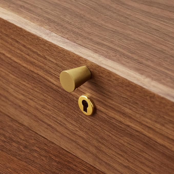 Solid Black Walnut Wood Jewelry Box - Image 8