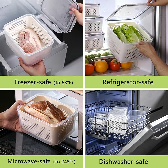 5 Pack Fruit Storage Containers - Image 7
