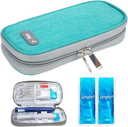 YOUSHARES Insulin Cooler Travel Case TSA Approved Medication Diabetic Supplies by YOUSHARES