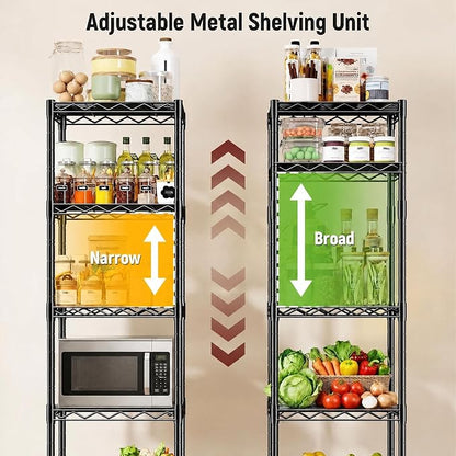 GRANNY SAYS 6-Tier Narrow Storage Shelves - Image 3