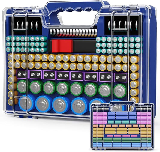 Battery Organizer Storage Holder Box Case by Tututry