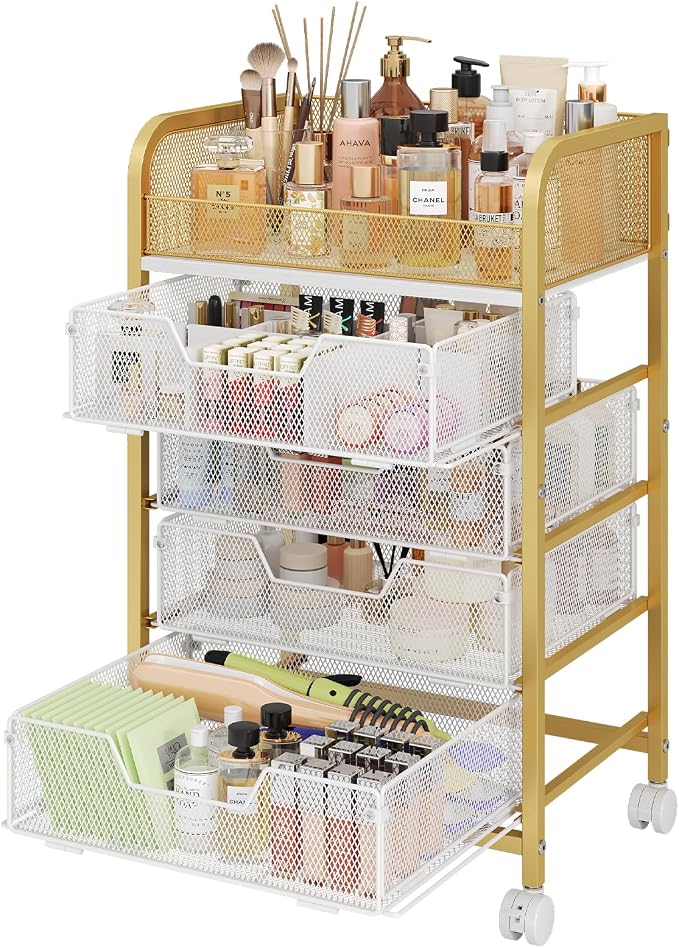 Hongtamoya Makeup Cart Organizer by Hongtamoya