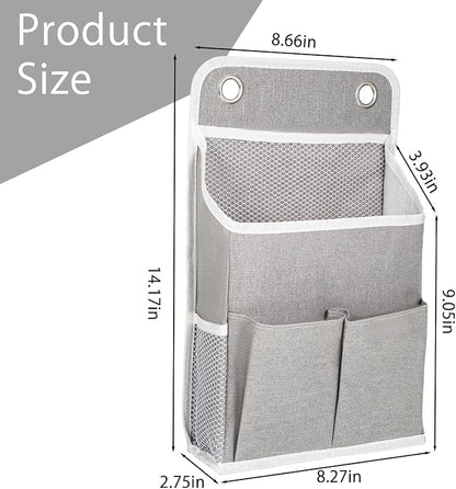 Hanging Organizer with Pockets, Wall Hanging Baskets - Image 3