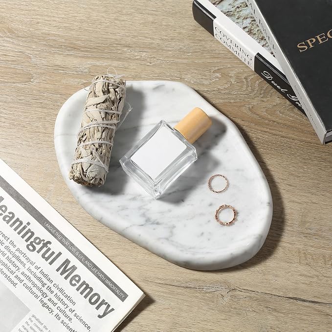 Koville Luxurious Natural Marble Vanity Tray - Image 8