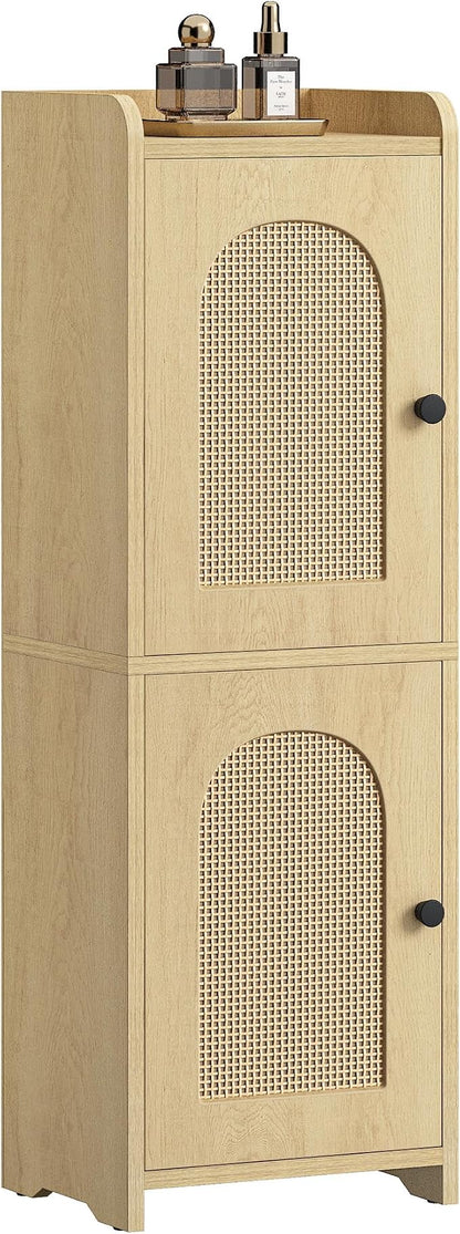 Hzuaneri Bathroom Storage Cabinet, Small Corner Floor Cabinet - Image 8
