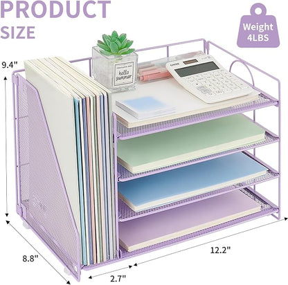OPNICE 4-Tier Paper Organizer - Image 2