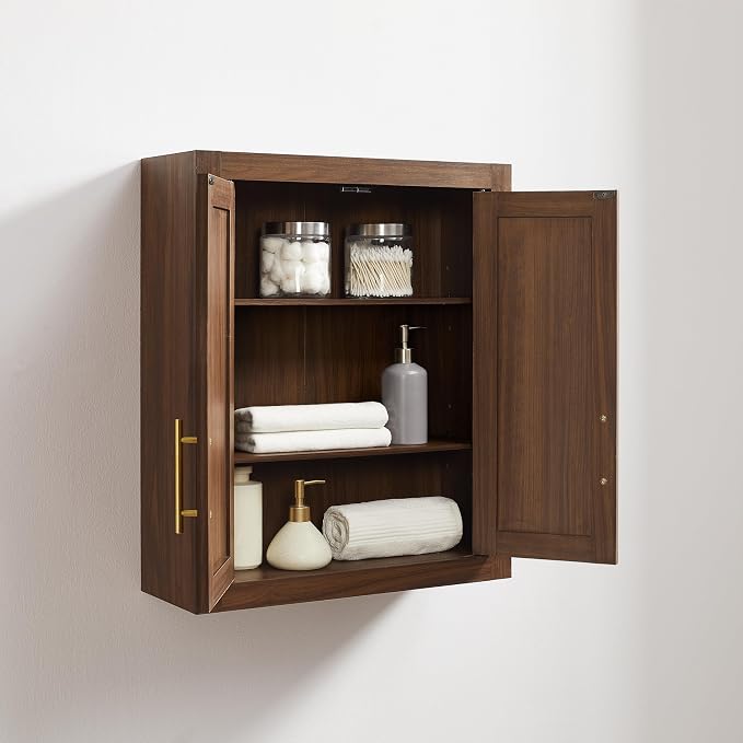 Crosley Furniture Savannah Wall Mounted Bathroom Storage Medicine Cabinet - Image 8