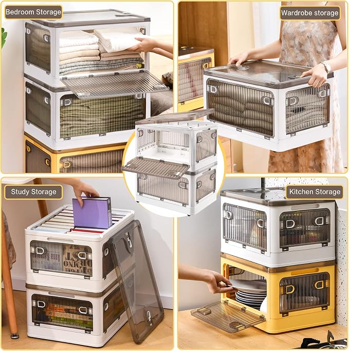 DILIBRA 28 Liters Plastic Storage Bins - Image 7