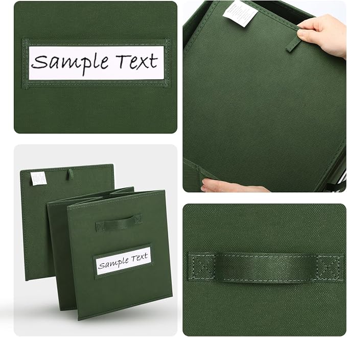 11x11 storage cube bins Foldable Fabric storage cubes - Image 3