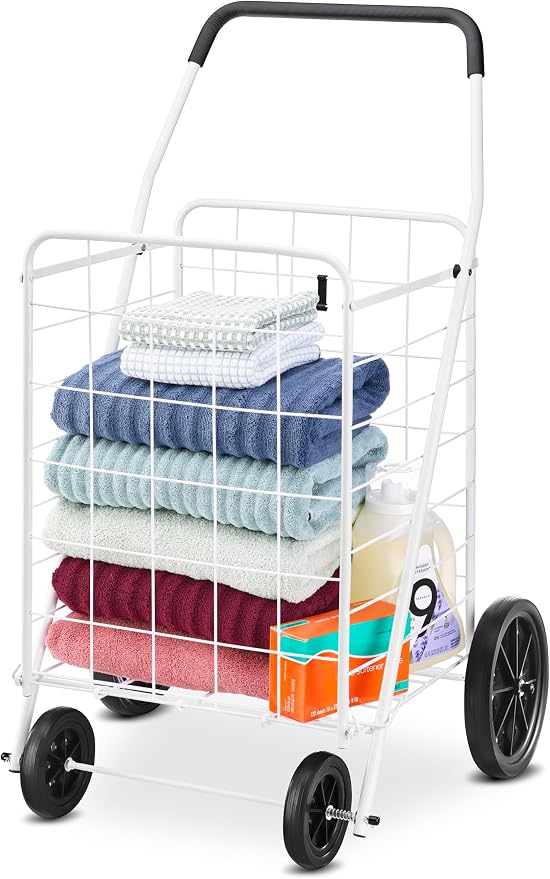Whitmor Deluxe Utility Foldable Shopping Cart - Image 7