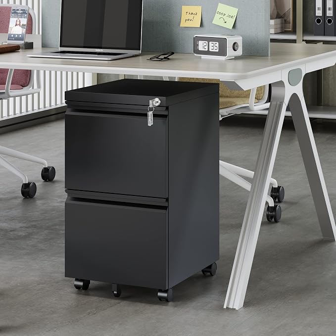 2 Drawer Vertical File Cabinet - Image 4