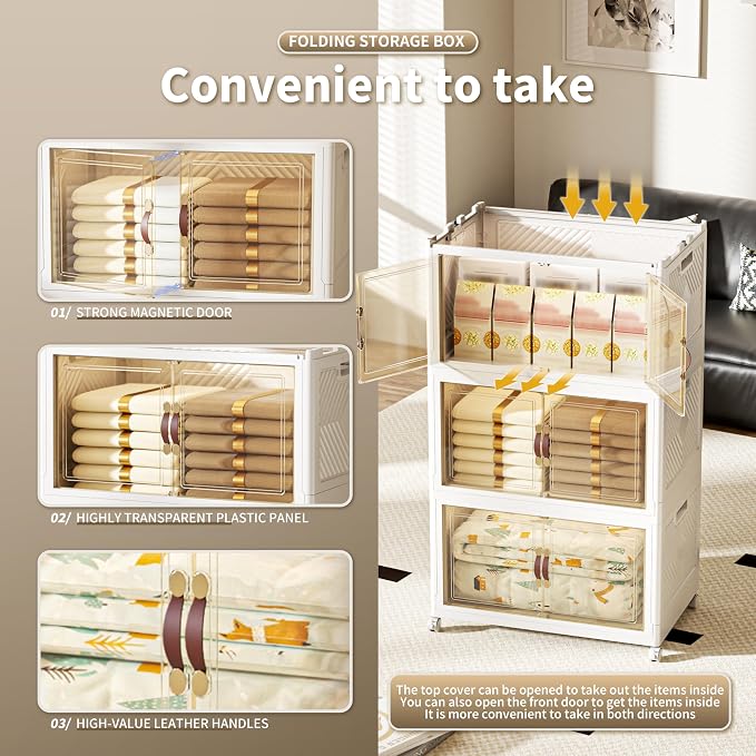 400 QT / 100 Gal Collapsible Storage Bins - Image 4