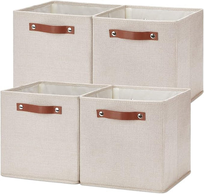 Temary 11x11 Storage Cubes Fabric Storage Cubes Storage Bins by TEMARY